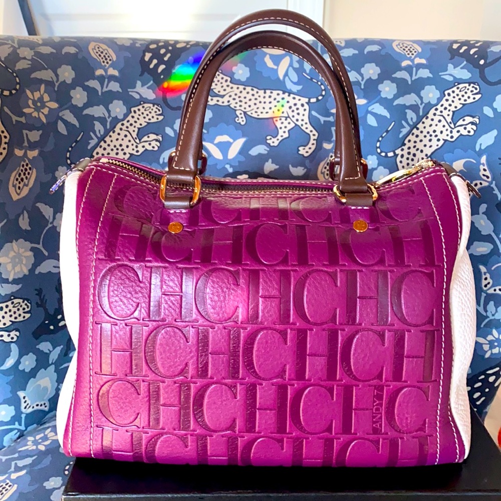 ❗️SALE❗️Carolina Herrera Andy 7 Tri color bag NWT